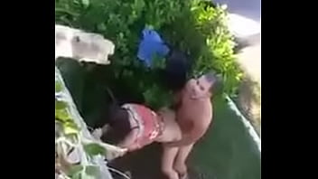 Video amateur Pareja Chilena follando en el antejardin de su casa